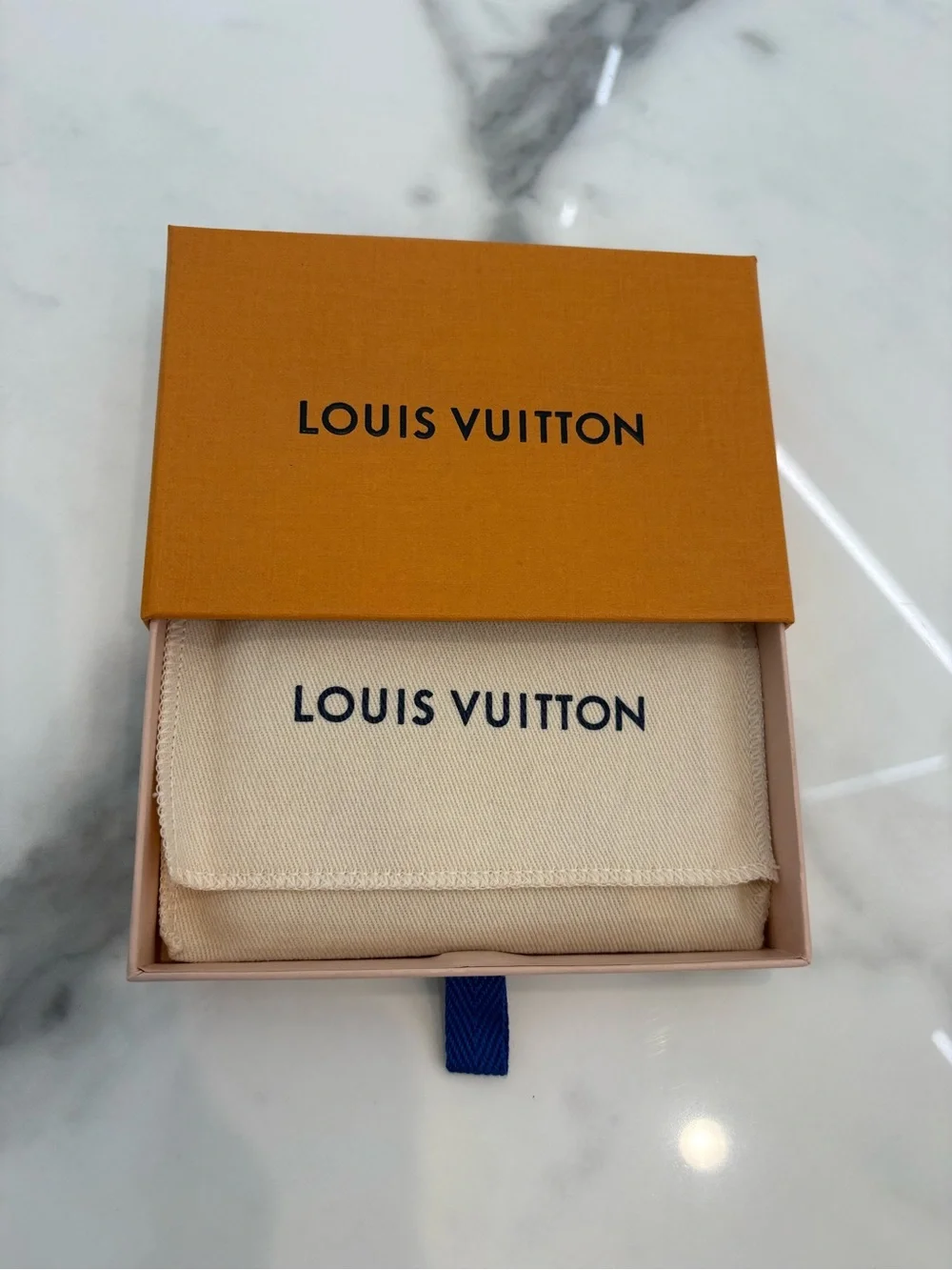 Louis Vuitton Black Monogram Slim Card Holder